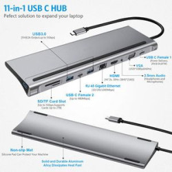 11 in 1 USB HUB