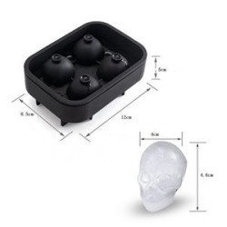 Skull Ice Molds