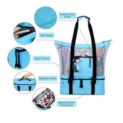 Mesh Tote and Cooler