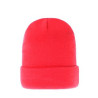 Knitted Beanie Hat - Roll Up Hem