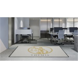 Custom Logo Mats Rubber Backing Heavy Duty 4x6FT