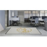 Custom Logo Mats Rubber Backing Heavy Duty 4x6FT
