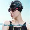 Waterproof Silicone Swimming Cap - Flat Style