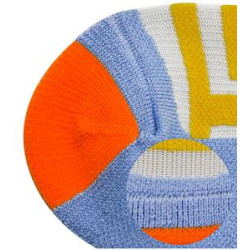 Custom Woven 45% Merino Wool Socks