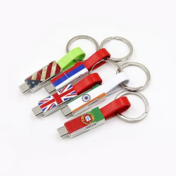 USB Magnetic Charger Keychain