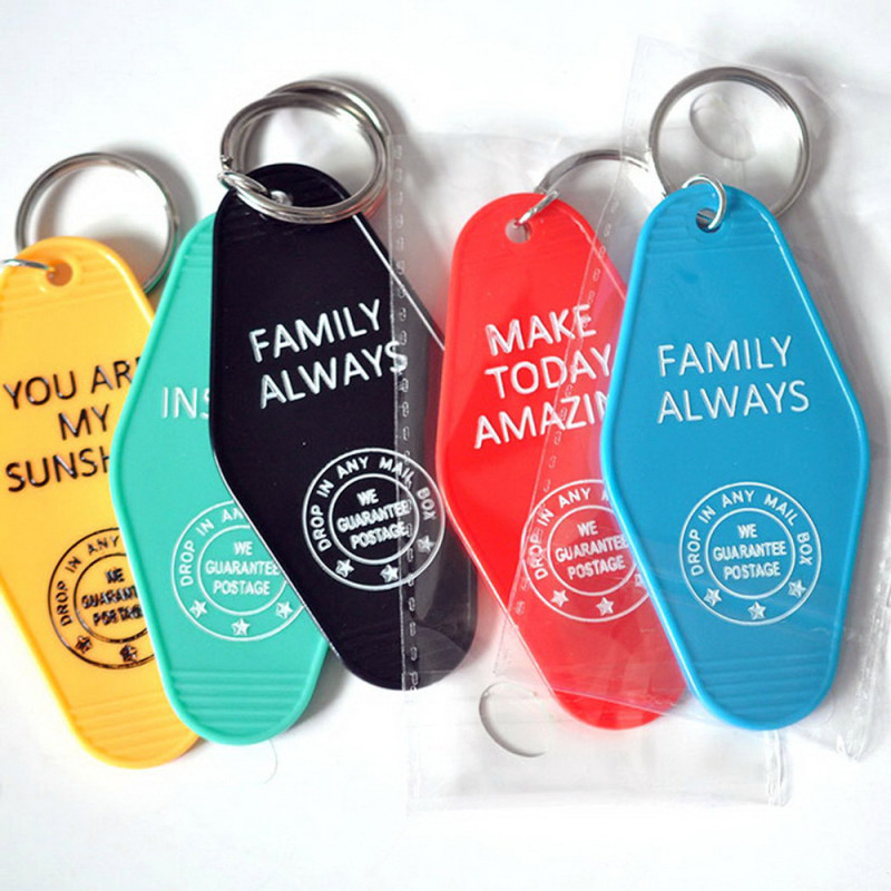 Hotel Key Tag