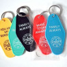 Hotel Key Tag
