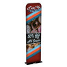 2'x7.5 ft Premium Wave Stand Single Side