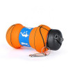 Novelty 13 oz Basketball Shape Folding Water Bottle
