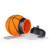 Novelty 13 oz Basketball Shape Folding Water Bottle