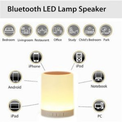 Bluetooth Speaker with LED Lights