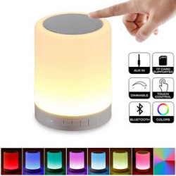 Bluetooth Speaker with LED Lights