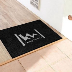 Custom Logo Mats Rubber Backing Standard Large Qty 2x3FT