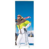 Economy Retractable Banner Stand 33.5" x 78"