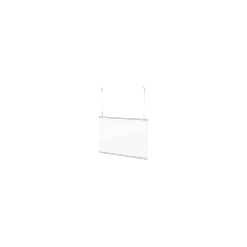 Clear Hanging Shield 56x22