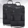 2Pack Car Backseat Organizer with Touch Screen Tablet Holder Car Back Seat Protectors Covers