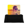 6ft Wave Series Table-Top display - With Graphic