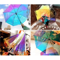 Holographic PVC Umbrella