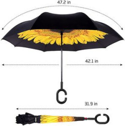 C Handle Inverted Umbrella