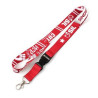 High quality neck custom polyester woven lanyards