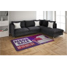 Custom Logo Mats Rubber Backing Heavy Duty 3x4FT