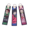 Embroidered Fabric Key Tag