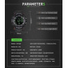 Smart Watch with Touchscreen and Biometrics