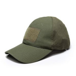 Camouflage Baseball Cap with Adjustable Front Patch