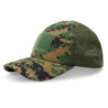 Camouflage Baseball Cap with Adjustable Front Patch