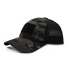 Camouflage Baseball Cap with Adjustable Front Patch