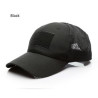 Camouflage Baseball Cap with Adjustable Front Patch