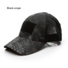 Camouflage Baseball Cap with Adjustable Front Patch