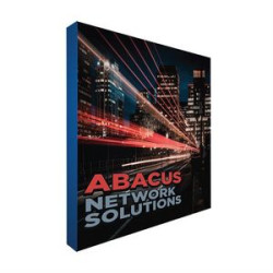8ft Fabric Pop Up Display w/Graphic- Straight