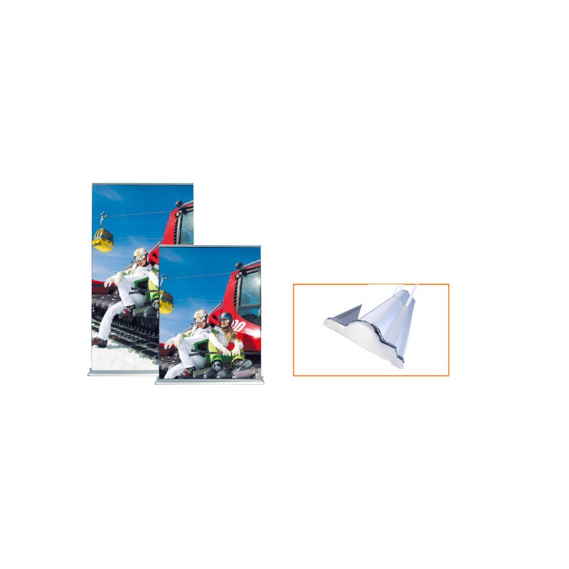 Premium Retractable Banner Stand 48" x 92"