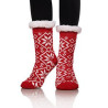 Mid-Tube Patterned Christmas Stocking