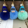 Fluffy Baby Doll Keychain