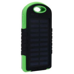Solar Powered Waterproof Power Bank