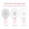 Rechargeable Mini Clip on Selfie Ring Light with USB