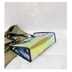 2020 Fashion Tote Bag New Design Tote Bag Pvc Custom Logo Holographic Bags