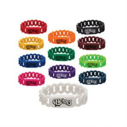 Chain Silicone Wristbands