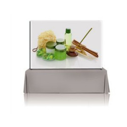 7.5ft Table Top Fabric Pop Up Display w/Graphic