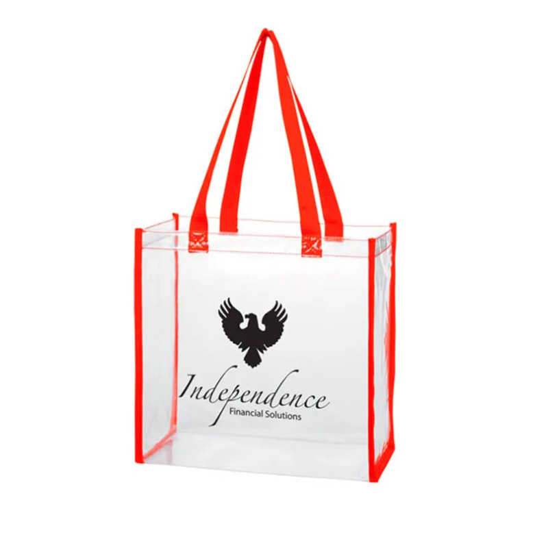Clear PVC Tote Bag