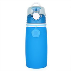 Collapsible Silicone Water Bottle