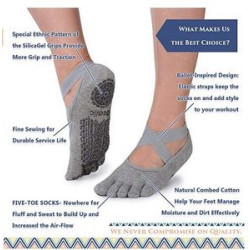 Sleek Strap Design Socks with Comfort Grip
