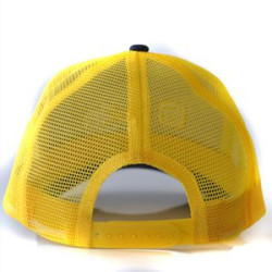 Custom Two-Tone Cotton 5 Panel Trucker Mesh Cap with Logo