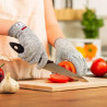 NoCry Cut Resistant Gloves - Ambidextrous, Food Grade, High Performance Level 5 Protection.