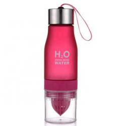 650ml Frosted Sport Water Bottles with Infuser