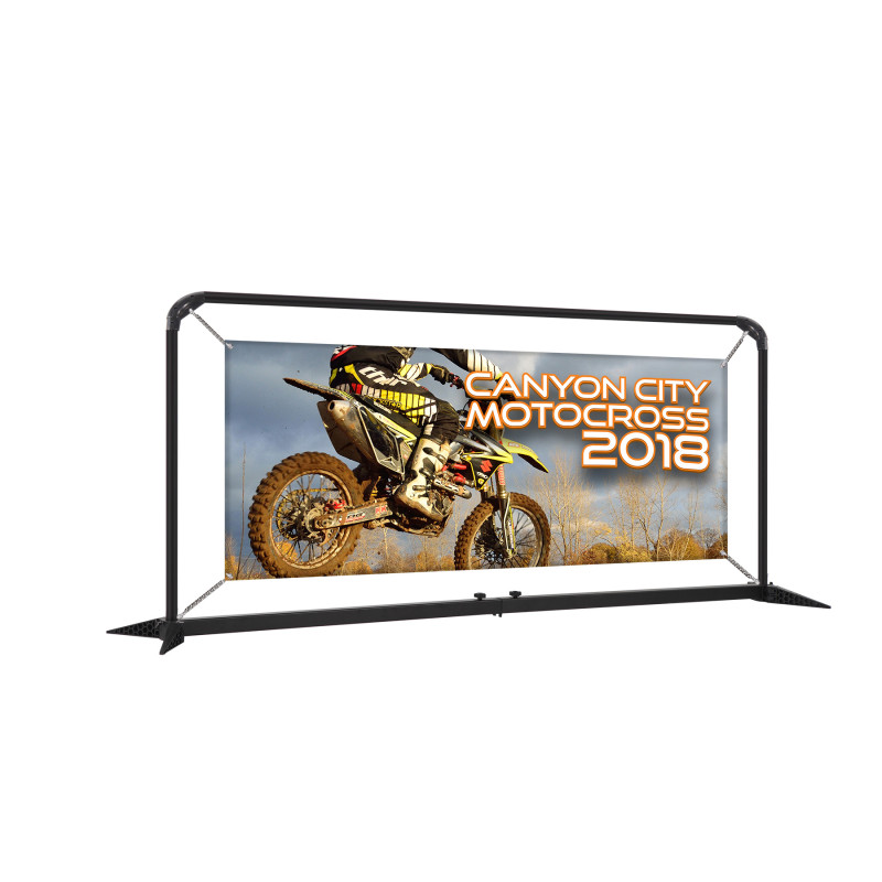 7ft SmartFit Barrier Display - Single Sided