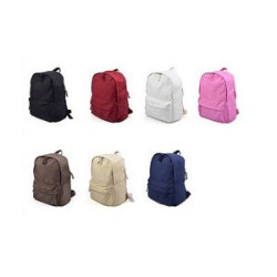 Unisex Canvas School Backpack