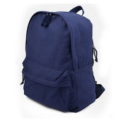Unisex Canvas School Backpack
